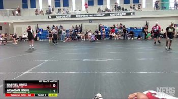 185-210 lbs 1st Place Match - Gabriel Ortiz, Eagle Empire vs Aryaman Singh, Ponte Vedra Sharks