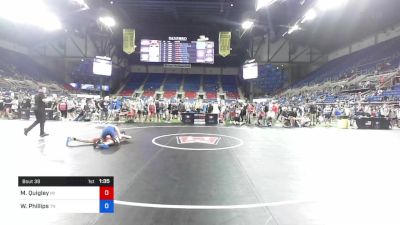 113 lbs Rnd Of 128 - Matthew Quigley, Michigan vs William Phillips, Tennessee