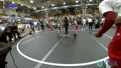 58 lbs Round Of 16 - Brick Rolf, Unaffiliated vs Ryatt Saunders, Shelton Wrestling Academy