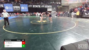 3A 170 lbs Quarterfinal - Trenton Moore, Cheney vs Jessie Neff, Kent Meridian