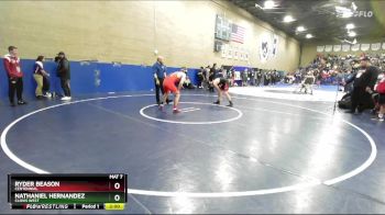 165 lbs Champ. Round 2 - Ryder Beason, Centennial vs Nathaniel Hernandez, Clovis West