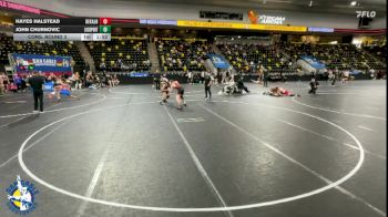 138 lbs Cons. Round 3 - John Churnovic, Lockport (Twp.) vs Hayes Halstead, DeKalb