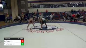 215 lbs Consolation - Dylan Forbes, New Oxford vs Travis Armstrong, Central Dauphin East