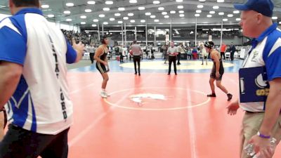 6 - 144 lbs Semifinal - Benjamin Aguilar, Mountain View vs Basit Amid, Langley
