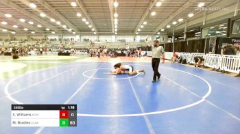 220 lbs Rr Rnd 3 - Xavier Williams, Noke Wrestling RTC Silver vs Mekhi Bradley, Claws Ohio Black