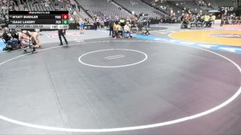 285-5A Quarterfinal - Isaac Landry, Pine Creek vs Wyatt Buehler, Ponderosa