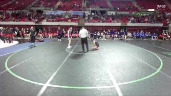 110 lbs Round 2 - Quarters & 1st Wb (16 Team) - Khloe Loeffelholz, Comal Pieper vs Zyrena Ibarra, Anna
