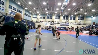 118-135 lbs Rr Rnd 3 - Jenna Amaya, Cyclone Youth Wrestling vs Daelyn Collins, Springdale Youth Wrestling Club