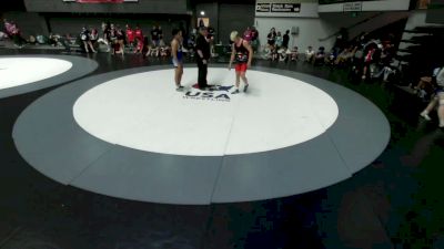 165 lbs Chase Young, SAWA - Sacramento Area Wrestling Association vs Julian Cordova, SDIKWA - San Diego-Imperial Kids Wrestling Association
