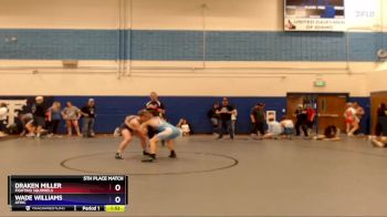 138 lbs 5th Place Match - Draken Miller, Fighting Squirrels vs Wade Williams, AFWC