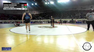 150 lbs Round Of 16 - Alissa Bekederemo, Union Girls JH vs Addison Pryor, Pryor Tigers Wrestling