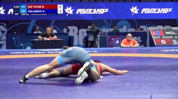57 kg 1/8 Final - Bolortuya Bat Ochir, Mongolia vs Ramona Galambos, Hungary