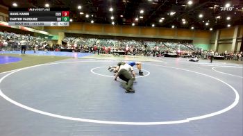 157 lbs Round Of 32 - Hans Kamm, Cascade vs Carter Vazquez, Stansbury