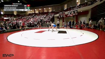 130 lbs Consolation - Anniston Moseley, Verdigris vs Madyn Novosad, Bixby Girls HS