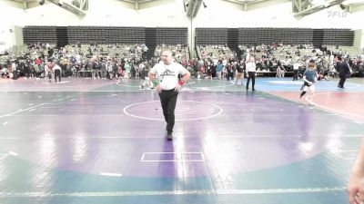 122-H2 lbs Consolation - Anthony Lavezzola, RedNose Wrestling School vs Spencer Bruno, Barn Brothers