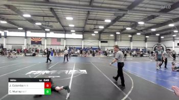 88 lbs Consi Of 8 #2 - Jax Colombo, PV Bighorns vs Cooper Murray, No Team