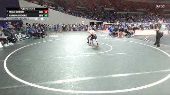 6A Boys 138 lbs Cons. Round 3 - Elian Debien, Tualatin Boys vs Nathan Lucore, Grants Pass Boys