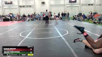 175 lbs Round 4 (10 Team) - Kamar Brown, Tar River WC vs Brodie Persanoski, Barnesville