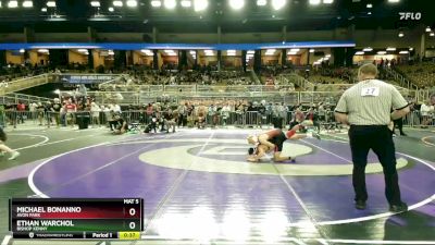 1A 126 lbs Cons. Round 1 - Michael Bonanno, Avon Park vs Ethan Warchol, Bishop Kenny