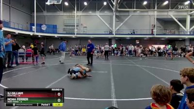 68 lbs Round 6 (8 Team) - Noah Ferrer, Iron Horse vs SJ Gilliam, NOVA WC