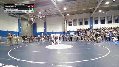 132 lbs 5th Place - Cloe Boccia, Milford vs Rileigh Fagan, Bristol-Plymouth