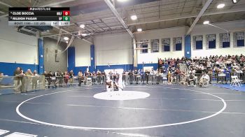 132 lbs 5th Place - Cloe Boccia, Milford vs Rileigh Fagan, Bristol-Plymouth