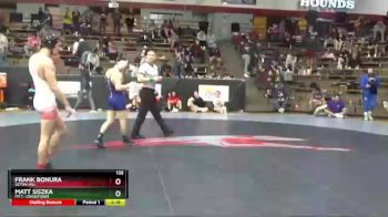 125 lbs Champ. Round 2 - Frank Bonura, Seton Hill vs Matt Siszka, Pitt.-Johnstown