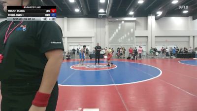 138 lbs Champ. Rd Of 64 - Mikah Ikeda, Jax Wrestling Club vs Rishi Anish, Level Up Wrestling Center