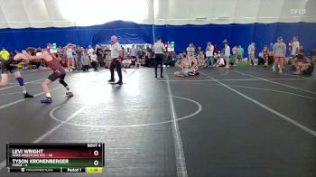 120 lbs Round 1 (8 Team) - Levi Wright, Noke Wrestling RTC vs Tyson Kronenberger, FORGE