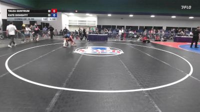 132 lbs Consi Of 16 #2 - Talea Guntrum, OH vs Kate Doughty, CO