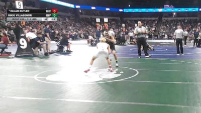 113 lbs Consi Of 16 #2 - Elijah Butler, Northview (SS) vs Rikki Villasenor, Newport Harbor (SS)