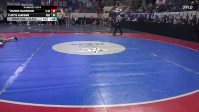 7A 106 lbs Quarterfinal - Rivers Harbison, Hewitt-Trussville vs Curtis Watson, Alma Bryant