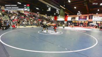 157 lbs Cons. Round 2 - Andrew Godinez, San Bernardino vs Vincent Marquez, Santa Fe