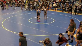 126 lbs Quarterfinal - Jezell Allen, Niagara Wheatfield vs Candace Newman, Orchard Park