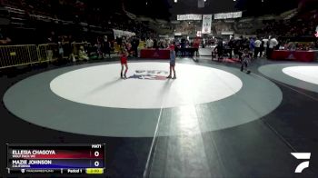 49 lbs Semifinal - Ellesia Chagoya, Wolf Pack WC vs Mazie Johnson, California