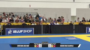 Mason Cruz Glanville vs Cristiano Jose Rubi 2026 IBJJF Jiu-Jitsu CON International