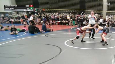 111 lbs Final - Camdin Renfer, Mat Assassins Red - MSE vs Chris Wolf, Revival Oange