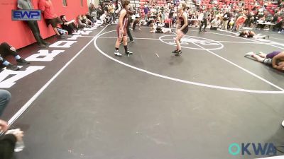 115-125 lbs Rr Rnd 3 - Kaydeance Thompson, Sperry Wrestling Club vs Joslyn Cheney, Blackwell Wrestling Club