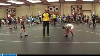 70 lbs Round 3 (6 Team) - Teagan Raykos, The Hunt vs Mike Mcmahom, Steel Valley Red