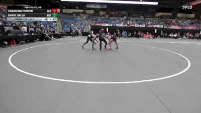 141 lbs Cons. Round 1 - Channing Porter, Arizona Christian vs Daryl Mills, Missouri Baptist
