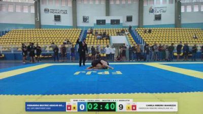 FERNANDA BEATRIZ ARAUJO GOUVEA vs CAMILA RIBEIRO MANIEZZO 2026 FPJJ Campeonato Paulista Sem Kimono