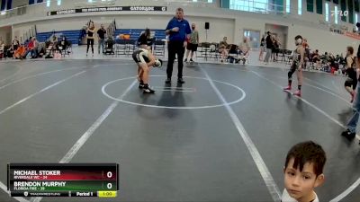 80 lbs Round 3 (6 Team) - Michael Stoker, Riverdale WC vs Brendon Murphy, Florida Fire