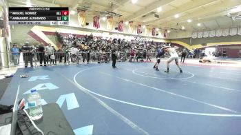 215 lbs Semifinal - Miguel Gomez, Hillcrest vs Armando Alvarado, Lakeside/Lake Elsinore
