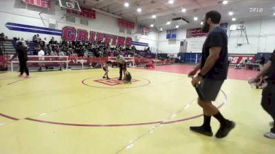 49-53 lbs Round 3 - JAson Herandez, Silverback vs Zachary Brown, Inland Elite Wrestling Club