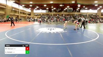 126 lbs Quarterfinal - Marco Alarcon, Don Bosco Prep vs Kieran McNeil, Lyndhurst/NA