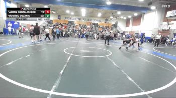 132 lbs Semifinal - Azuan Gonzales-Rice, Etiwanda vs Dominic Bozanic, Gilroy