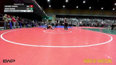 157 lbs Round Of 64 - Antonio Torres, Aloha vs Jesse Reiner, Gold Rush Wrestling Academy