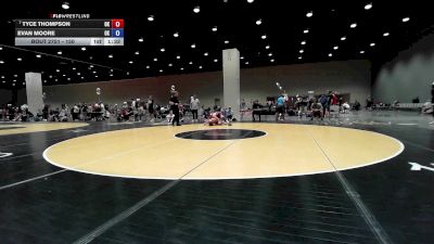150 lbs Cons. Round 5 - Tyce Thompson, OK vs Evan Moore, OK