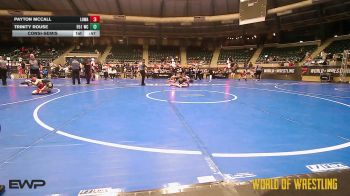 88 lbs Consolation - Payton Mccall, Lady Outlaw Wrestling Academy vs Trinity Rouse, 951 Wrestling Club