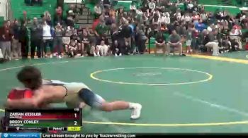 175 lbs Semifinal - Brody Conley, COLUMBIAN vs Zaidan Kessler, WAUSEON